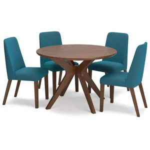 Lyncott Dining Table and 4 Chairs