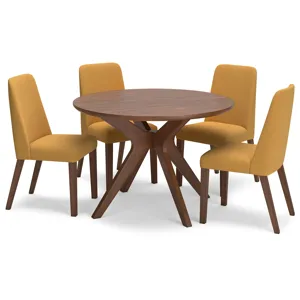 Lyncott Dining Table and 4 Chairs