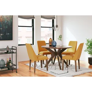 Lyncott Dining Table and 4 Chairs