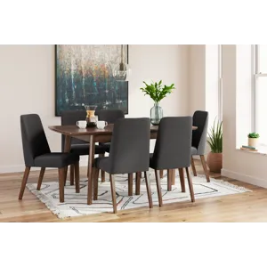 Lyncott Extension Dining Table and 6 Chairs