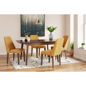 Lyncott Dining Table and 4 Chairs