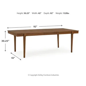 Lyncott Extension Dining Table and 4 Chairs