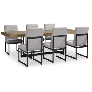 Tomtyn Extension Dining Table and 6 Chairs