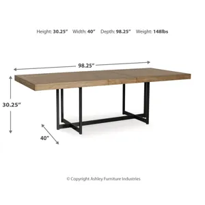 Tomtyn Extension Dining Table and 6 Chairs