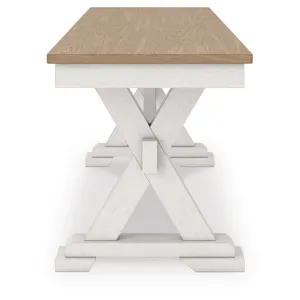 Westlinport Extension Dining Table, 4 Chairs and Bench