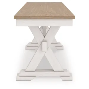 Westlinport Extension Dining Table, 4 Chairs and Bench