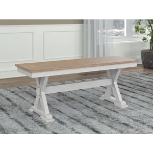 Westlinport Extension Dining Table, 4 Chairs and Bench