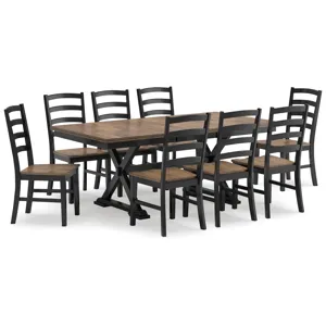 Wildenauer Dining Table and 8 Chairs