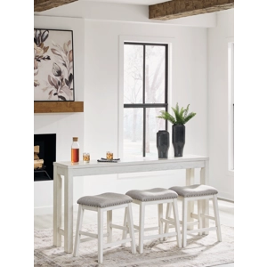 Robbinsdale Counter Height Dining Table and 3 Barstools Set