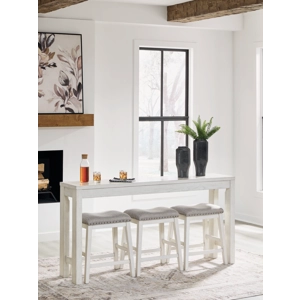 Robbinsdale Counter Height Dining Table and 3 Barstools Set