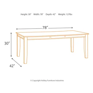 DINING ROOM TABLE