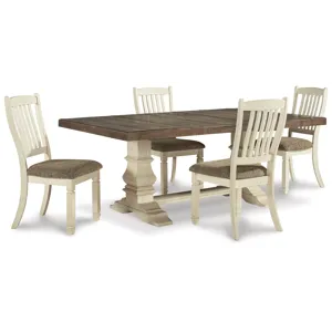Bolanburg Extension Dining Table and 4 Chairs
