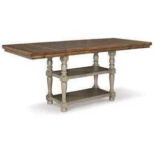 Lettner Counter Height Dining Extension Table