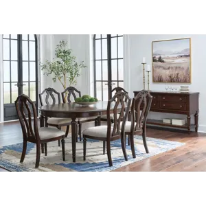 Lavinton Extension Dining Table and 6 Chairs