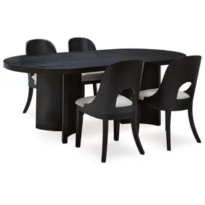 Rowanbeck Dining Table and 4 Chairs