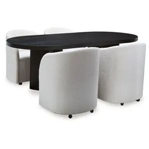 Rowanbeck Dining Table and 4 Chairs