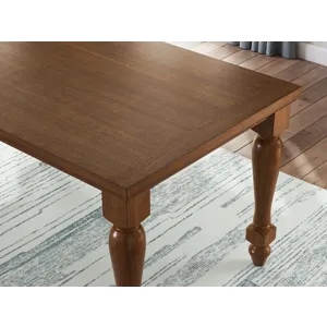 Greddinton Counter Height Dining Table and 6 Barstools