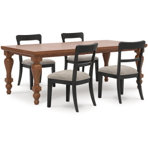 Chadworth Dining Table and 4 Chairs