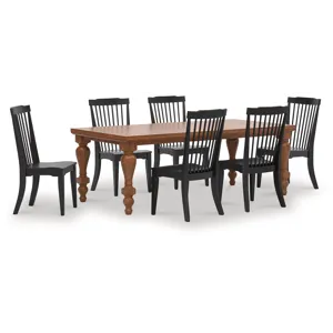 Greddinton Dining Table and 6 Chairs