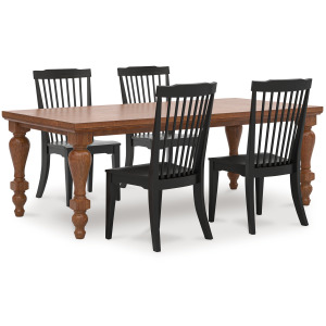 Greddinton Dining Table and 4 Chairs