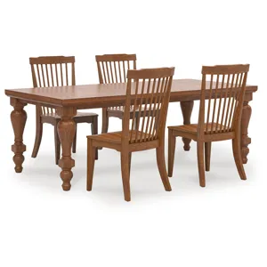 Greddinton Dining Table and 4 Chairs