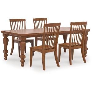 Greddinton Dining Table and 4 Chairs