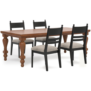 Greddinton Dining Table and 4 Chairs