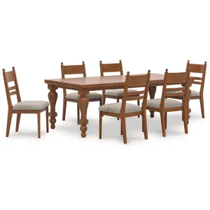 Greddinton Dining Table and 6 Chairs