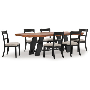 Chadworth Extension Dining Table and 6 Chairs