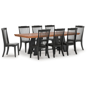 Chadworth Extension Dining Table and 8 Chairs