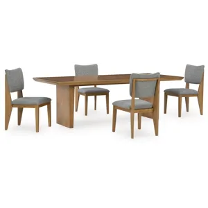 Sherbana Dining Table and 4 Chairs