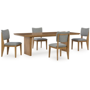 Sherbana Dining Table and 4 Chairs
