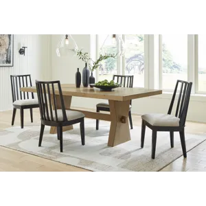 Galliden Dining Table and 4 Chairs
