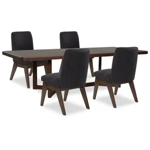 Dilenno Extension Dining Table and 4 Chairs