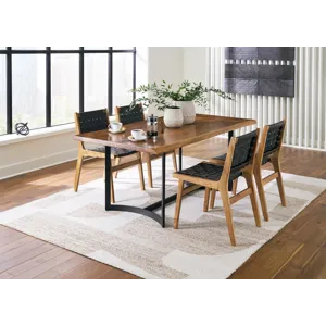 Fortmaine Dining Table and 4 Chairs