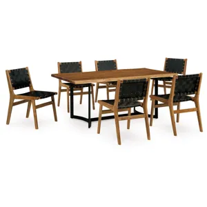Fortmaine Dining Table and 6 Chairs