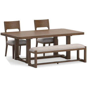 Cabalynn Dining Table, 2 Chairs and Bench