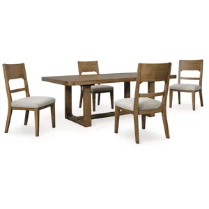Cabalynn Extension Dining Table and 4 Chairs