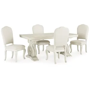 Arlendyne Dining Table and 4 Chairs