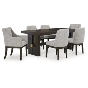 Burkhaus Dining Table and 6 Chairs