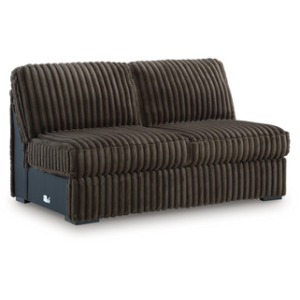 Midnight-Madness Armless Loveseat