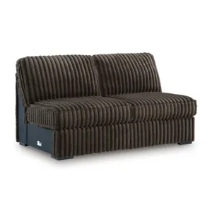 Midnight-Madness Armless Loveseat