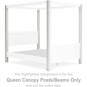Aprilyn Queen Canopy Posts/Beams