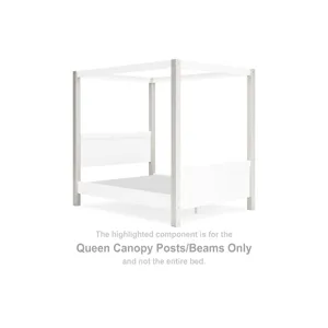 Aprilyn Queen Canopy Posts/Beams