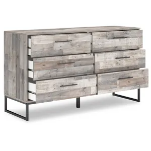 Neilsville Queen Platform Bed, Dresser, Chest and 2 Nightstands