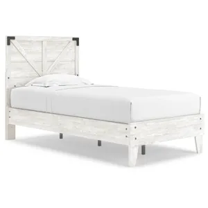 Shawburn Twin Crossbuck Panel Platform Bed