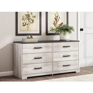 Shawburn Dresser and 2 Nightstands