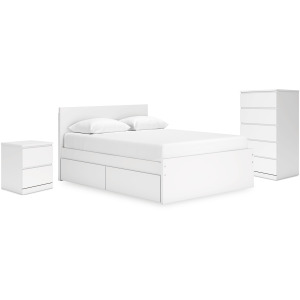 Onita Queen Storage Bed, Chest and Nightstand