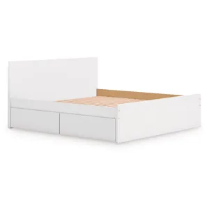 Onita King Panel Platform Bed with Storage