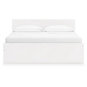 Onita King Panel Platform Bed with Storage